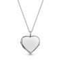 Silver Heart Locket With Photos And Engraving, thumbnail 3 of 7