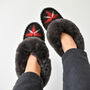 Luxury Lucky Dip Handmade Sheeepskin Slippers, thumbnail 7 of 9