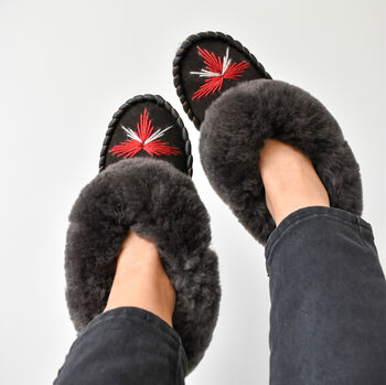 Luxury Lucky Dip Handmade Sheeepskin Slippers, 7 of 9