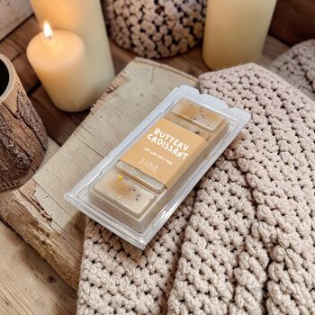 Buttery Croissant Wax Melt Snap Bar Soy Wax Bakery Inspired Wax Melt, 2 of 5