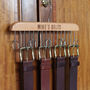 Personalised Wooden Belt Hanger, thumbnail 3 of 6