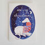 White Sighthound Charity Christmas Card, thumbnail 3 of 5