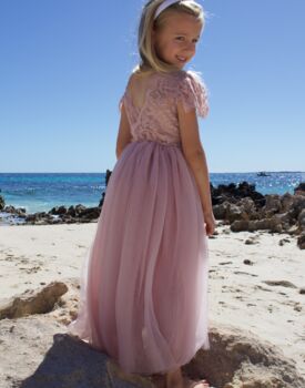 Blossom In Dusty Rose ~ Flower Girl | Party Dress, 2 of 6