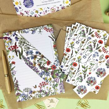 Wildflower Meadow Stationery Gift Set, 4 of 6
