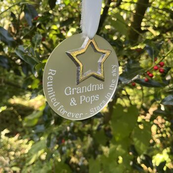 Stars In The Sky Remembrance Christmas Decoration, 3 of 3