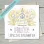 Christening Personalised Card, thumbnail 1 of 4
