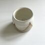 Espresso Cups In Natural Toasty Glaze Patterns, thumbnail 4 of 12