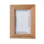 'A Christmas To Remember' 4x6 Oak Photo Frame, thumbnail 2 of 2