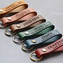 Personalised Leather Keyring, thumbnail 5 of 12
