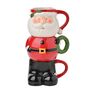 Set Of Three Santa Stacking Mugs, thumbnail 4 of 4