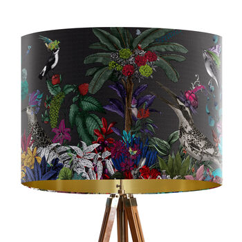 Glorious Plumes Lampshade Gold, Multiple Cols Avail, 9 of 11