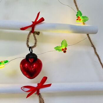 Eco Wooden Hanging Christmas Tree, 7 of 10
