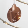 Personalised Constellation Christmas Bauble, thumbnail 3 of 3