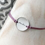 Personalised Friendship Adjustable Bracelet, thumbnail 1 of 9