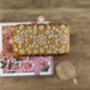Embroidered Rectangle Clutch In Orange Colour, thumbnail 1 of 6