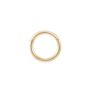 14k Solid Gold Tiny Clicker Hoop Earring, thumbnail 1 of 2
