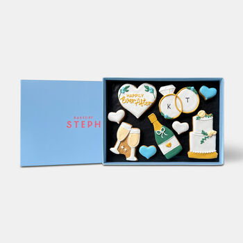 Personalised Wedding Gift Letterbox Cookies, 4 of 9
