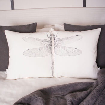 Pair Of Dragonfly Cushions, 2 of 10