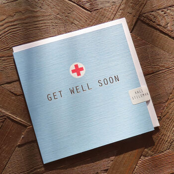 Gold Foiled Get Well Soon Card, 3 of 5