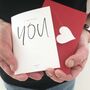 It Was Always You Personalised Valentines Card, thumbnail 2 of 6