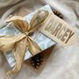 Personalised Christmas Present Topper Flag Decoration, thumbnail 4 of 9