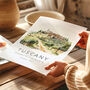 Italy Travel Poster Of Tuscany Vineyard, thumbnail 4 of 7