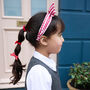 School Bow Pony Set Red, thumbnail 3 of 4