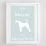 Life Is Merrier With A Lakeland Terrier Print, thumbnail 1 of 2