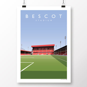 Walsall Bescot Stadium Poster, 2 of 8