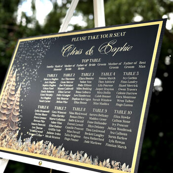 Wedding Seating Plan | Wonderland Design, 3 of 4