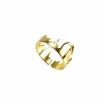 London Rings, Rose Or Gold Vermeil 925 Silver, 6 of 9