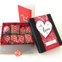 'Love Bites' Gluten Free Valentine's Day Brownie Gift, thumbnail 1 of 6