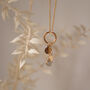 Astralis Rose Necklace Gold Filled And Zirconia Charms, thumbnail 6 of 6