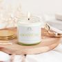 Gratitude Amber, Musk, Sweet Orange Soy Candle⎜Christmas Gift, thumbnail 1 of 4