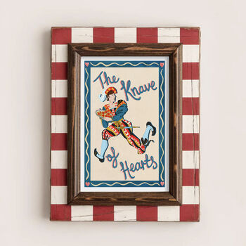 The Knave Of Hearts Vintage Nursery Print, 3 of 9