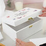 Personalised Butterfly Wooden Keepsake Box, thumbnail 2 of 5