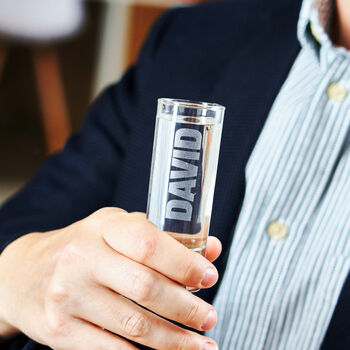 Personalised Name Shot Glass, 3 of 4