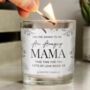 Personalised Floral Scented Jar Candle, thumbnail 1 of 4
