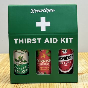 Thirst Aid Kit Three Bottle Cider Gift Set, 6 of 8