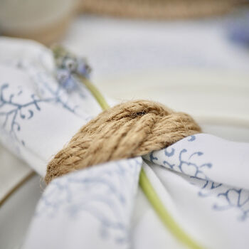 Set Of Four Rope Napkin Rings, 5 of 7