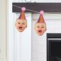 Personalised Photo Birthday Bunting With Party Hats, thumbnail 4 of 4