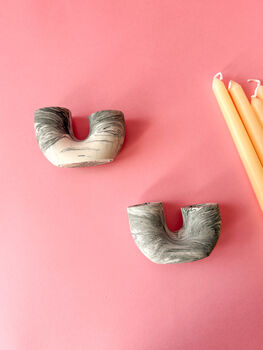 Marble U Shape Double Holder, 5 of 6