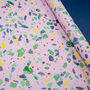 Pale Pink Terrazzo Wrapping Paper Set, thumbnail 7 of 10