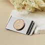 100th Birthday 1924 Farthing Coin Money Clip, thumbnail 1 of 9