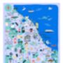Cleethorpes Map Art Print, thumbnail 3 of 5