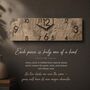 Bespoke Handcrafted Eight Colours Wall Clock, thumbnail 5 of 10
