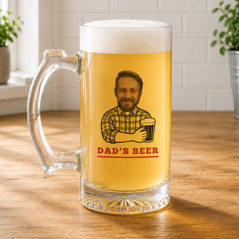 Personalised Photo Beer Tankard Gift, 2 of 2