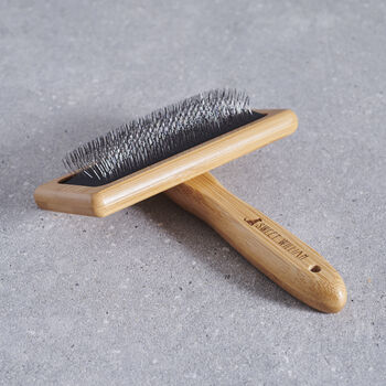 Bamboo Dog Grooming Brushes, 3 of 10