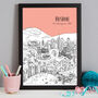 Personalised Brisbane Print, thumbnail 2 of 10