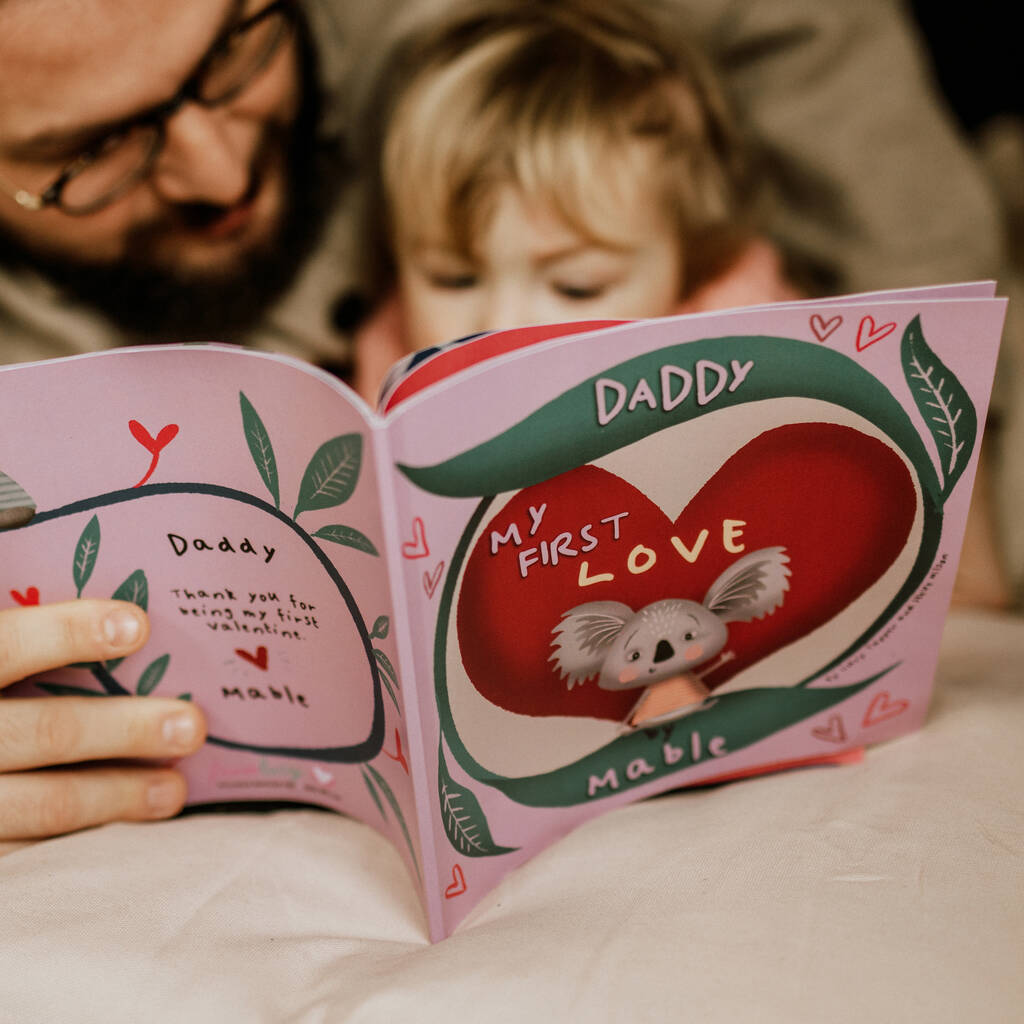 Personalised First Valentine's Day Book 'My First Love', 1 of 12